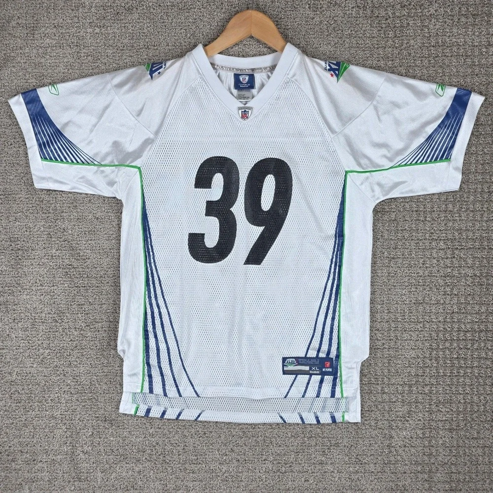 Reebok Willie Parker‎ Pittsburgh Steelers Super Bowl XLIII Jersey Kids XL White